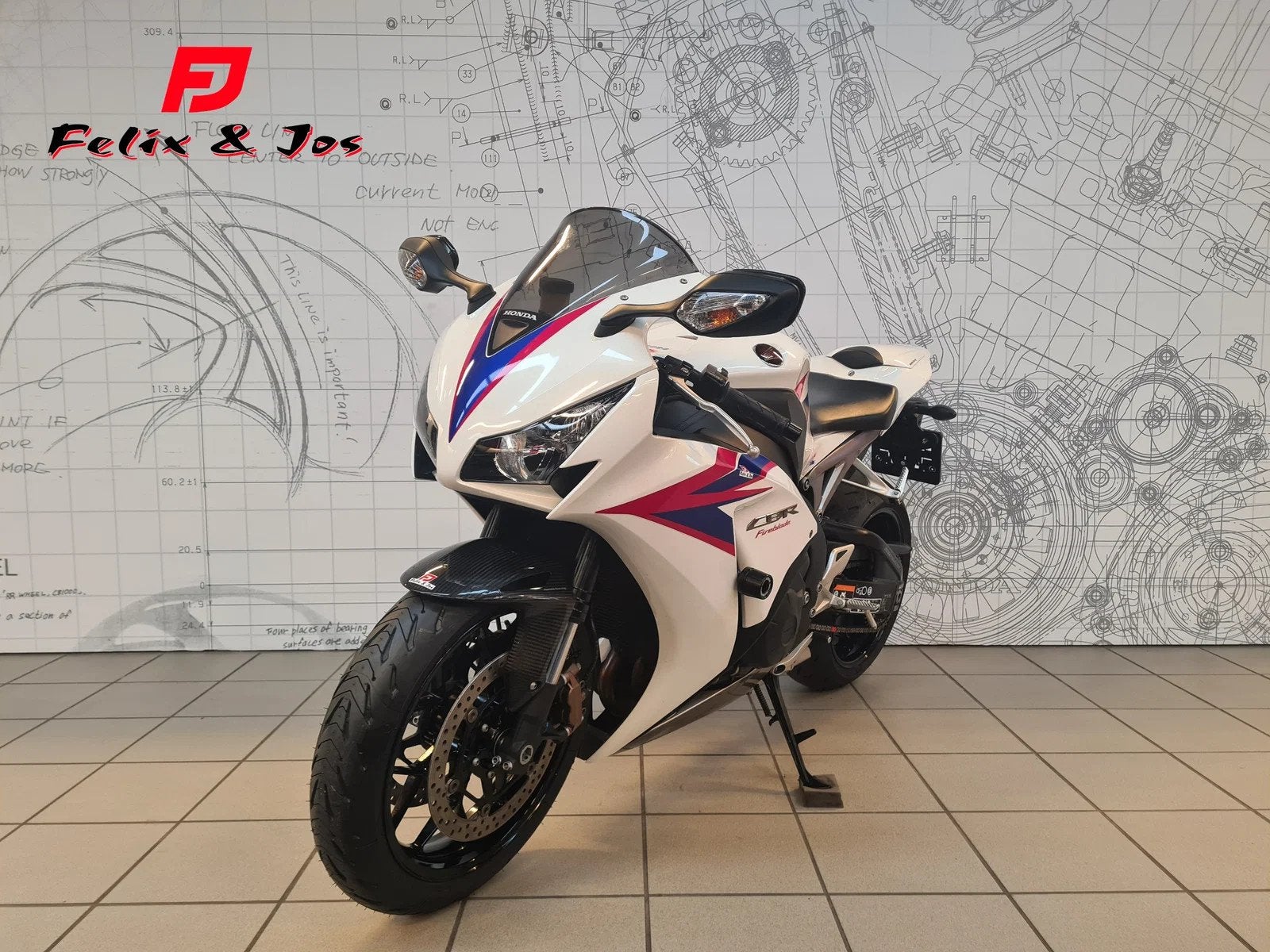 Honda CBR1000RR (bj 2012), Super Sport, Handgeschakeld, Gebruikt, Bedrijf
