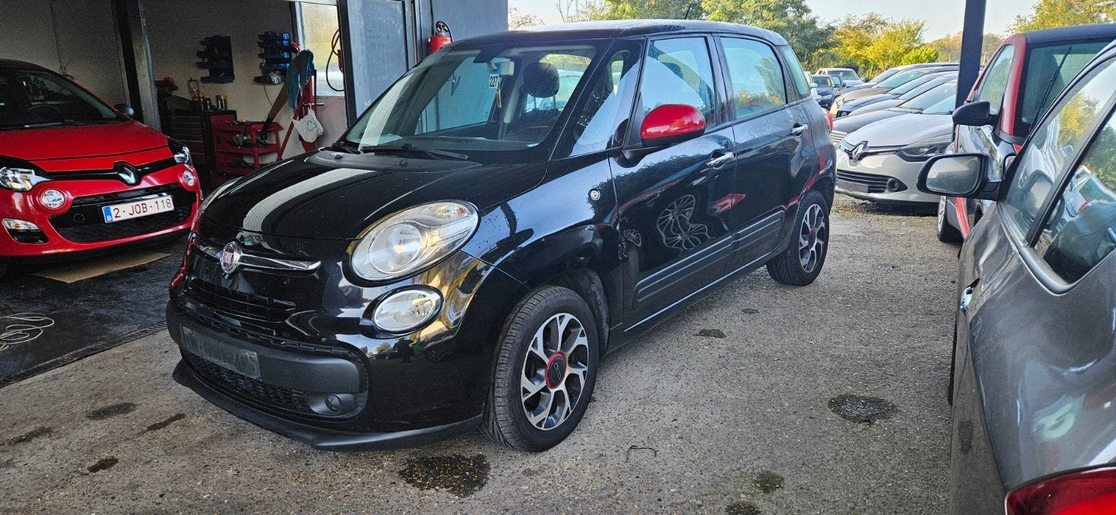 FIAT 500L 1.4 ESSENCE, Auto's, Voorwielaandrijving, 4 cilinders, Zwart, Bedrijf