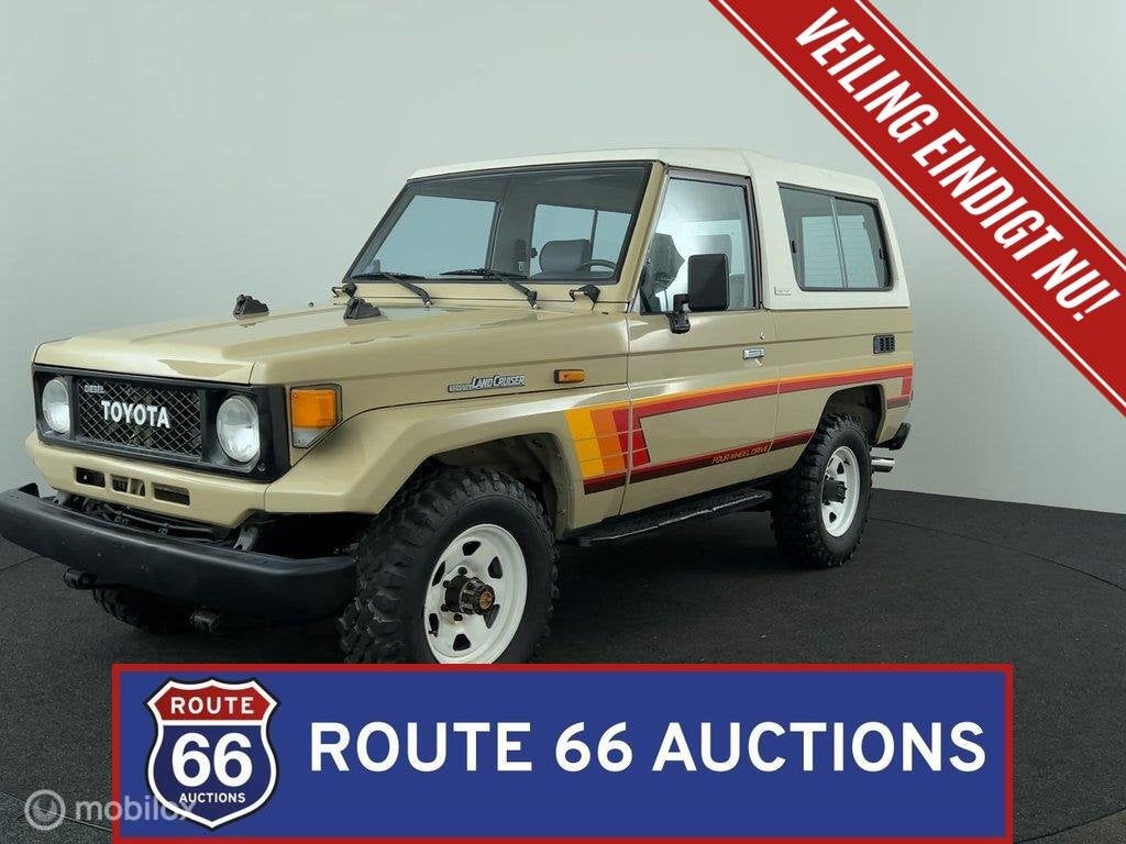 Toyota Land Cruiser | 1987 | Route 66 Auctions, Autos, Achat, Entreprise, Boîte manuelle, Autre carrosserie