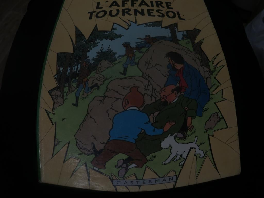 Tintin: L'affaire Tournesol. Casterman 1956, Gelezen, Eén stripboek, Ophalen of Verzenden, Hergé