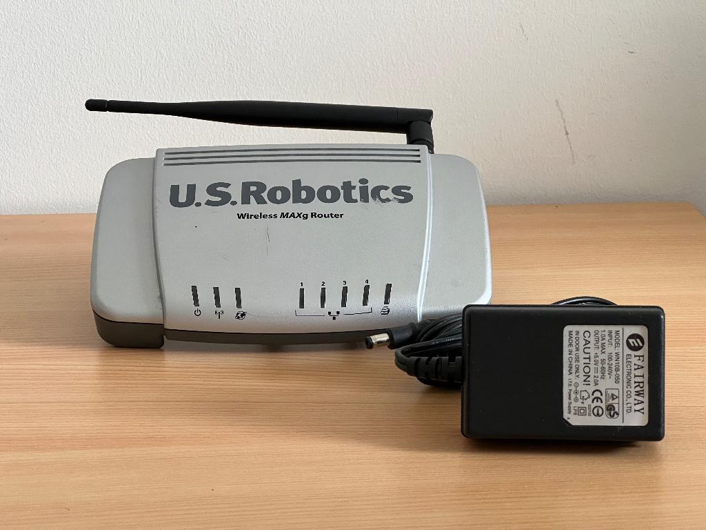 U.S.Robotics Wireless MAXg Router USR5461, Ophalen of Verzenden, Refurbished, Router, U.S.Robotics