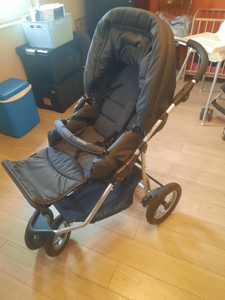 kinderwagen, Kinderen en Baby's, Ophalen, Gebruikt, Kinderwagen, Luchtbanden