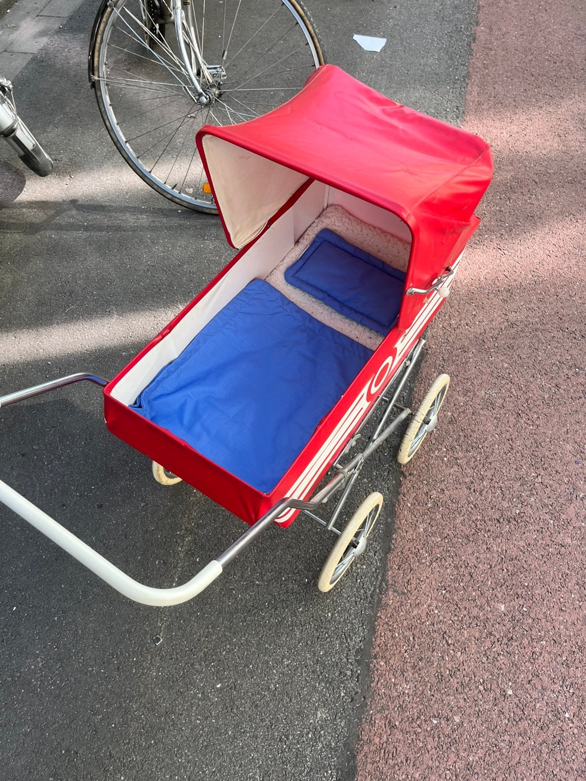 Vintage kinderwagen, Antiek en Kunst, Ophalen