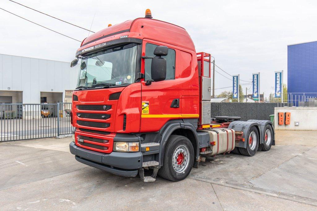 Scania G480-6x4+BIG AXLES (bj 2012), Auto's, Automaat, Euro 5, Achterwielaandrijving, Scania