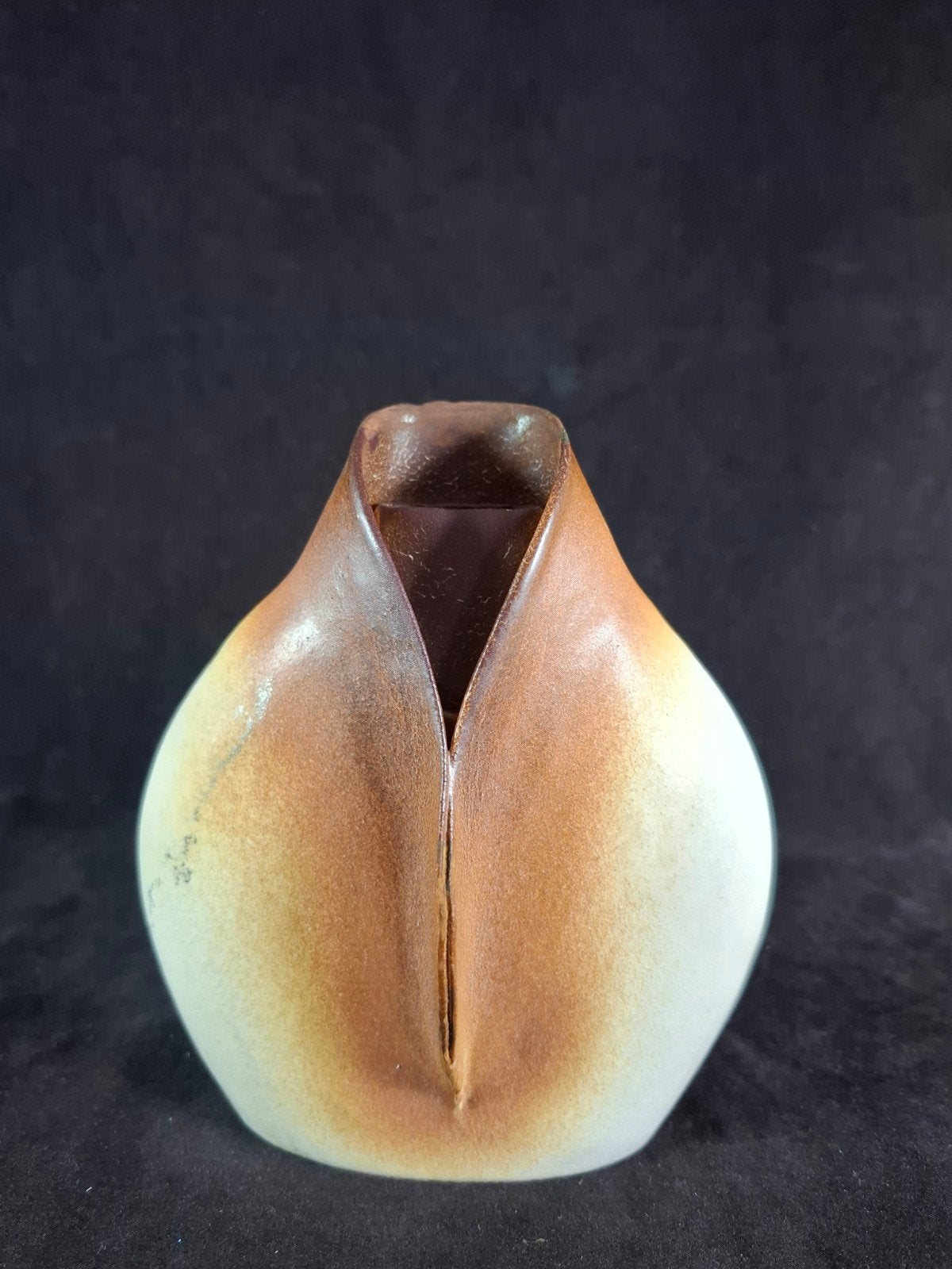 Georges Deliège Keramische organisch Sculptuur Gesigneerd, Ophalen of Verzenden, Geglazuurd, Modern