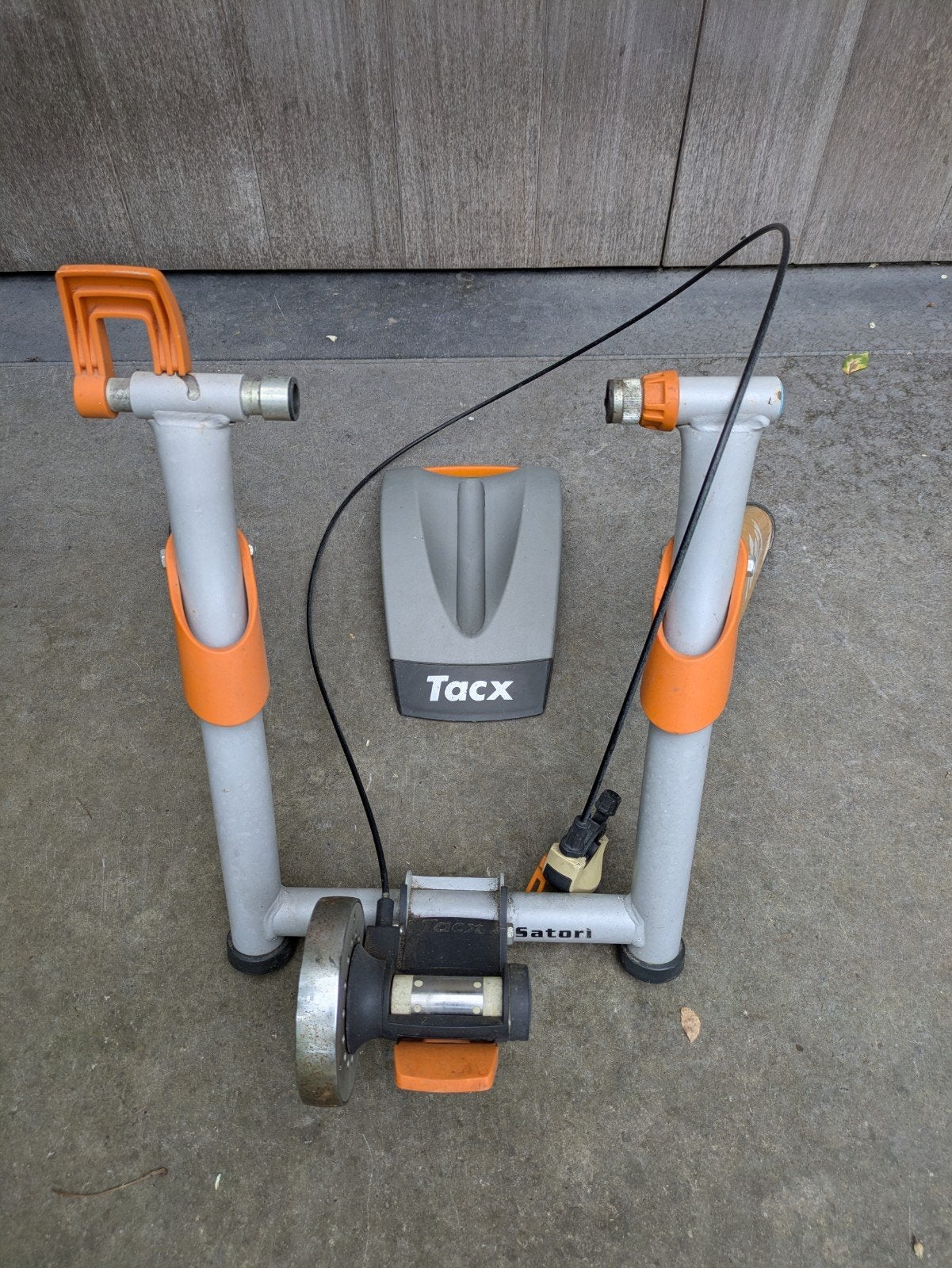 Entraineur de vélo Tacx, Ophalen