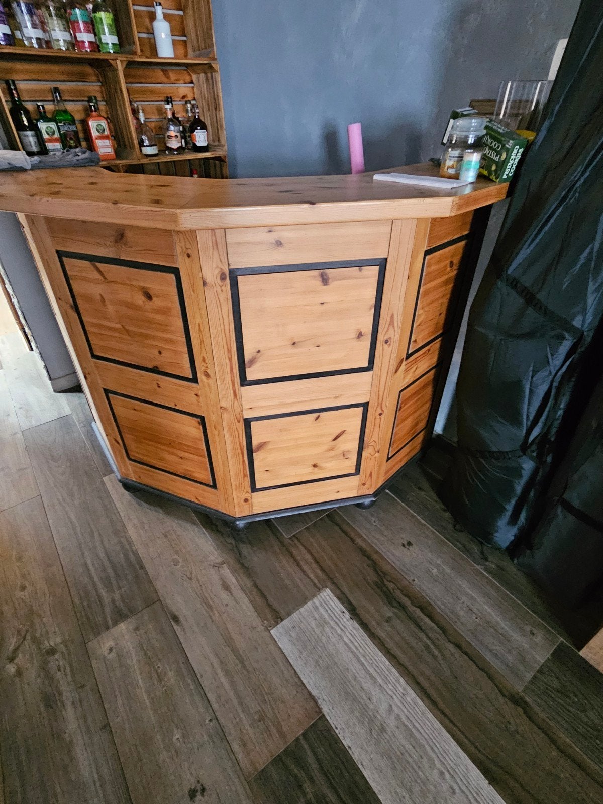 meuble bar, Ophalen