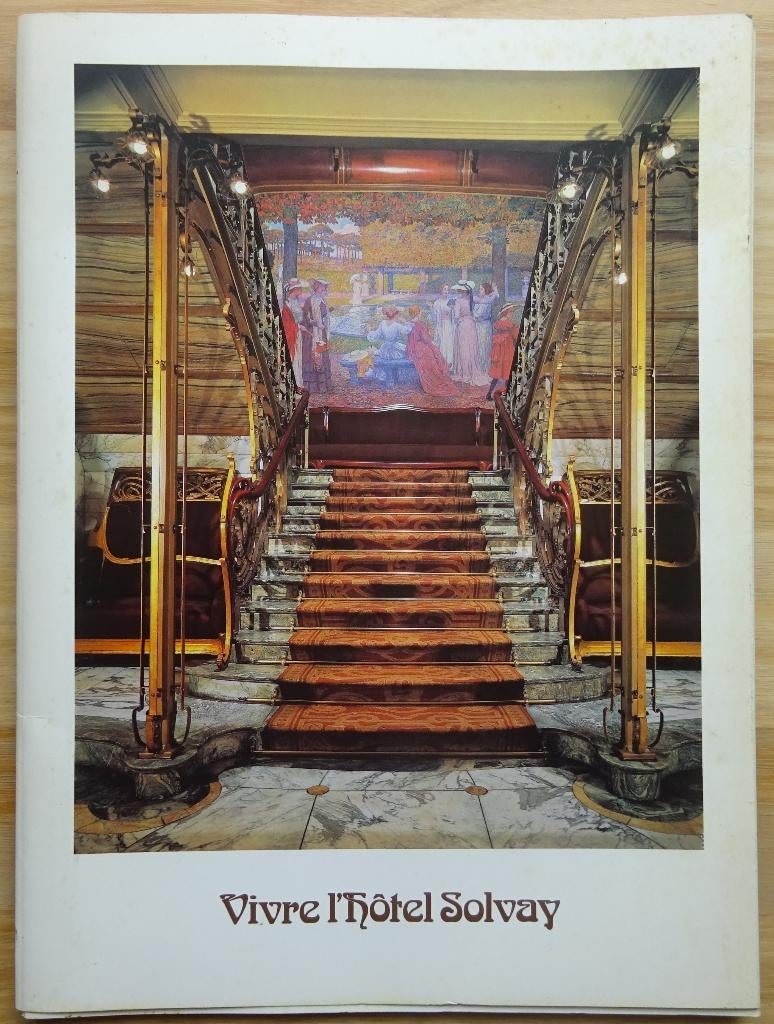 Kunstmap, Vivre l'hôtel Solvay, 1990, Enlèvement ou Envoi, Utilisé, Autres sujets/thèmes