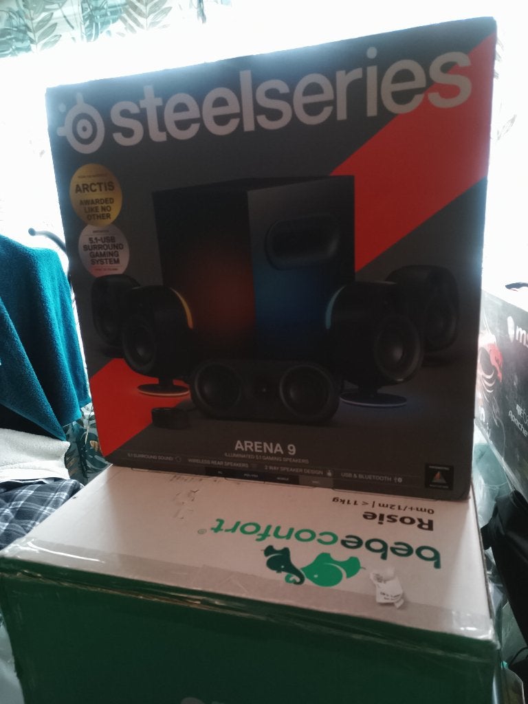 Enceinte Sono Steelseries neuf 550€, TV, Hi-fi & Vidéo, Neuf, Kit d'enceintes, Connexion USB, Enlèvement