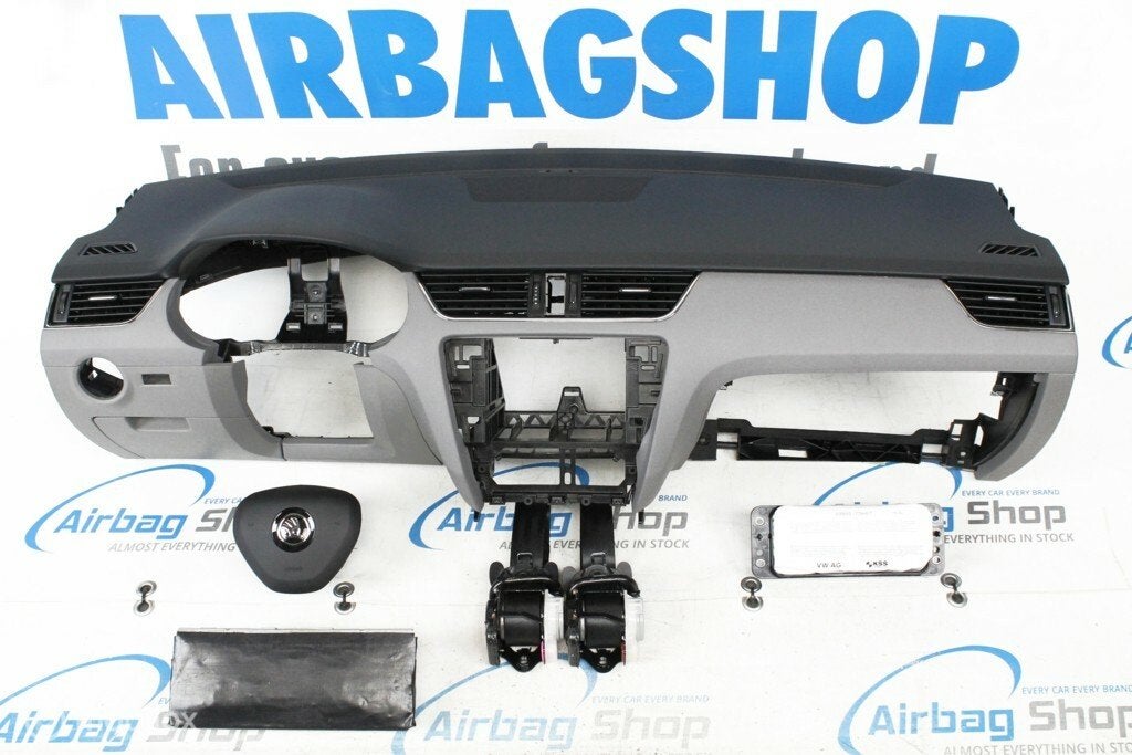 Airbag kit Tableau de bord noir/gris Skoda Octavia, Enlèvement ou Envoi, Utilisé