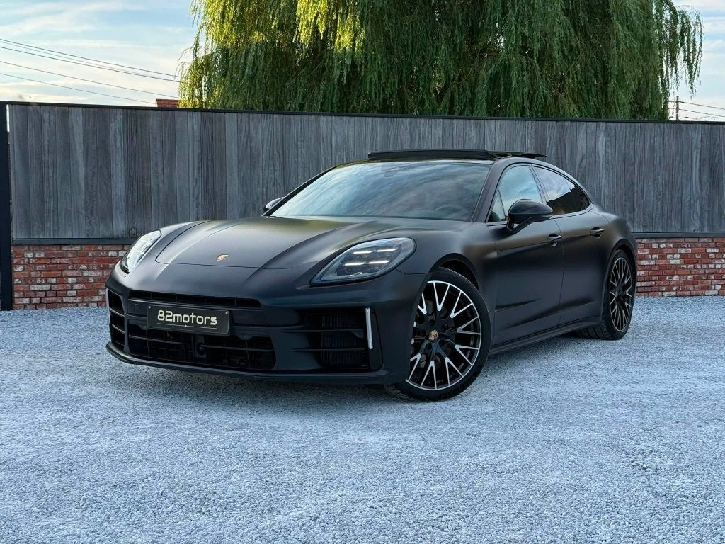 Porsche Panamera 4/modèle 2024/Pano/PPP mat/pdls+/2.9 V6, Autos, Cuir, Achat, Entretenue par le concessionnaire, 6 cylindres