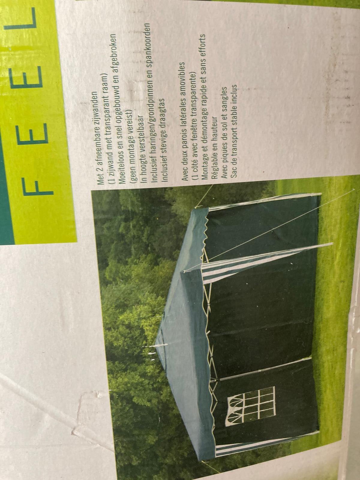 Partytent, Ophalen, Nieuw