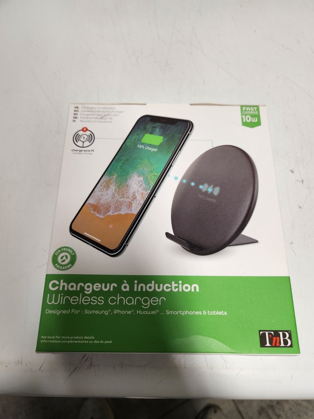 chargeur, Enlèvement ou Envoi