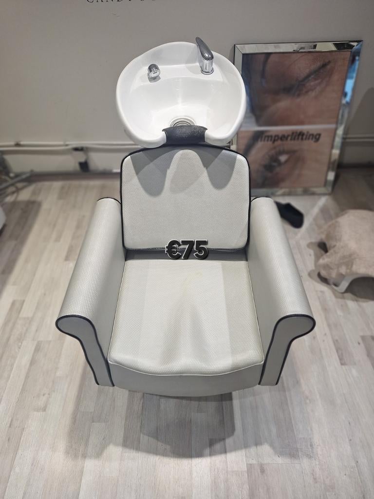 Professionele kappersstoel met wastaf, Enlèvement