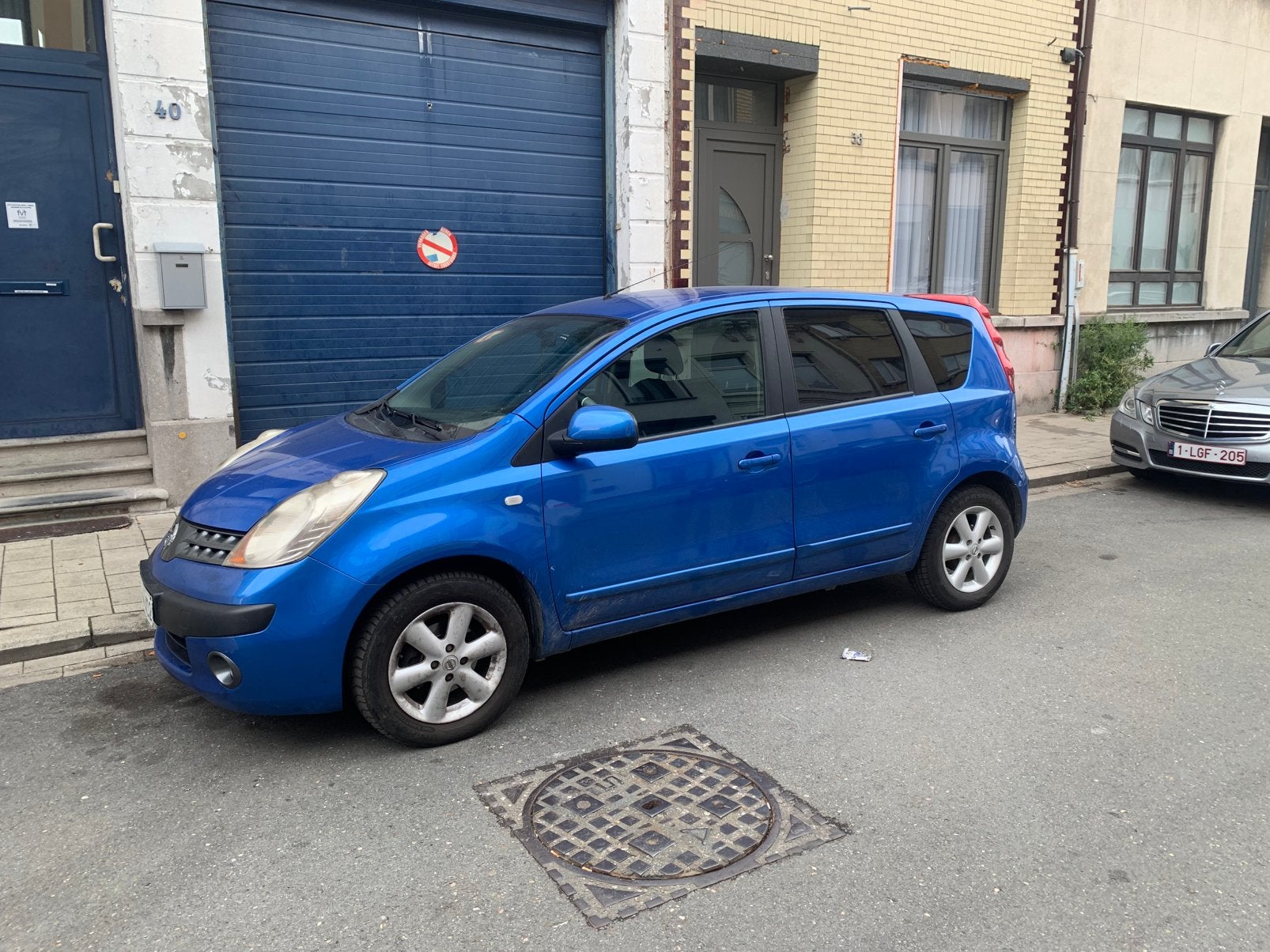 Anches blanches pour Nissan Note 1.4i  approuvées Vv 11/2006, Autos, Achat, Alarme, Boîte manuelle, Noir