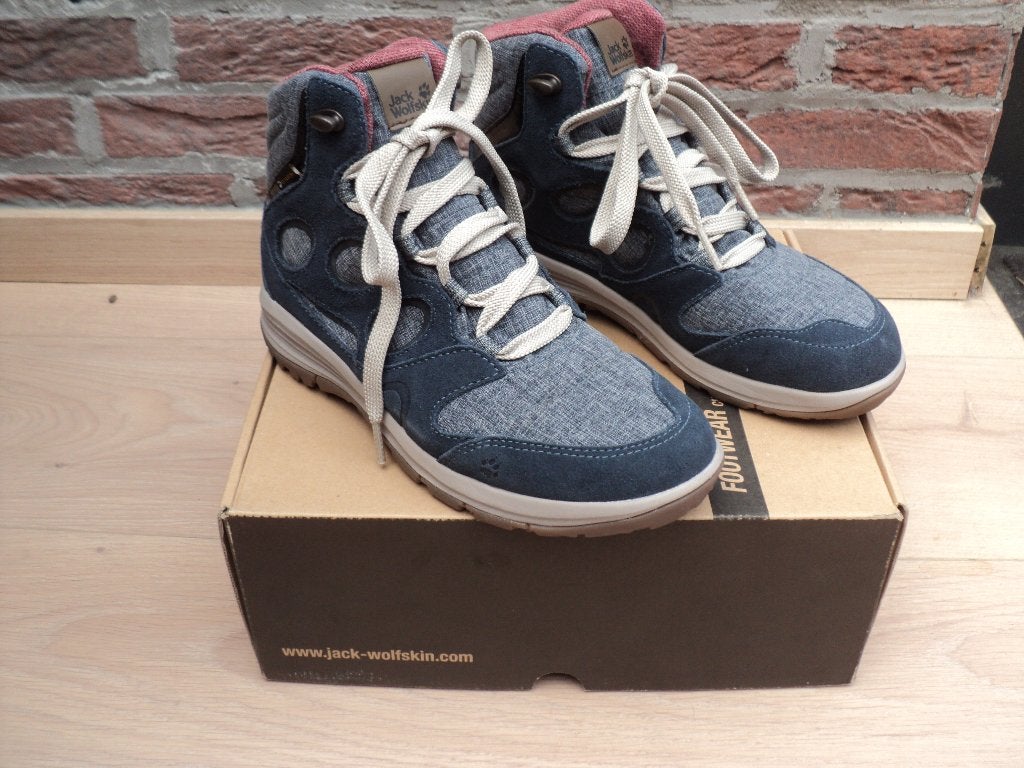 Jack Wolfskin texapore dames wandelschoenen ( 37,5 ), Blauw, Nieuw, Jack Wolfskin, Wandelschoenen