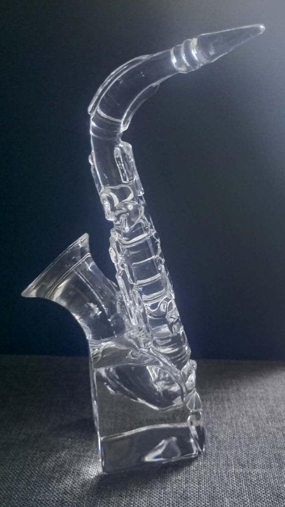 Prachtige Kristallen Saxofoon Blikvanger voor uw interieur !, Enlèvement ou Envoi, Comme neuf