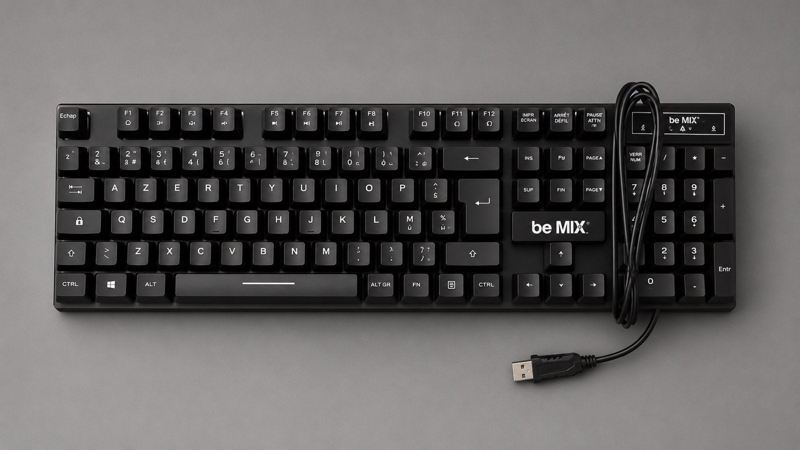Clavier semi-mécanique Be Mix, Clavier gamer, Enlèvement ou Envoi, Reconditionné, Azerty