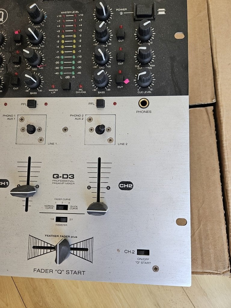 Mengpaneel, Muziek en Instrumenten, Ophalen, Zo goed als nieuw, Minder dan 5 kanalen, Microfooningang