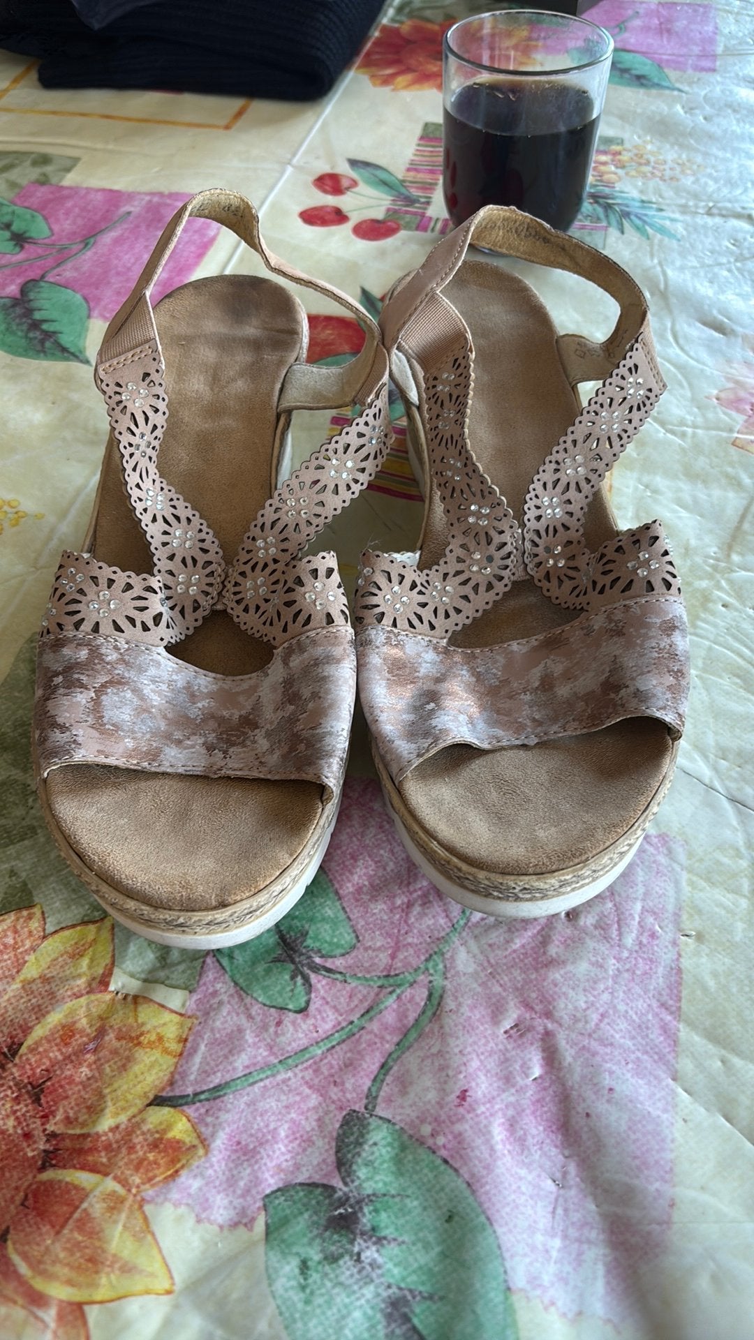 Beige sandalen voor damens, Kleding | Dames, Ophalen, Beige, Sandalen of Muiltjes, Gedragen