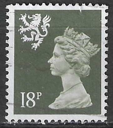 Grande-Bretagne 1987 - Yvert 1255 - Elisabeth II (ST), Timbres & Monnaies, Timbres | Europe | Royaume-Uni, Affranchi, Envoi
