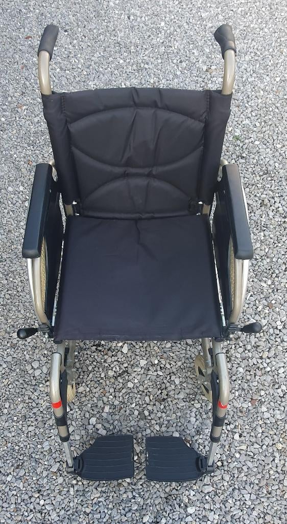 Chaise roulante de marque Vermeiren, Diversen, Rolstoelen, Ophalen, Inklapbaar, Gebruikt, Duwrolstoel