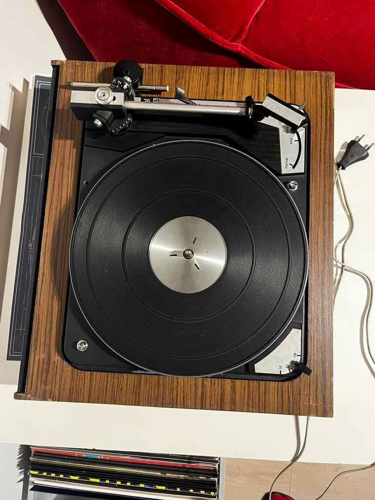 Tourne-disque Vintage Dual 1015, Tourne-disque, Enlèvement, Dual, Automatique
