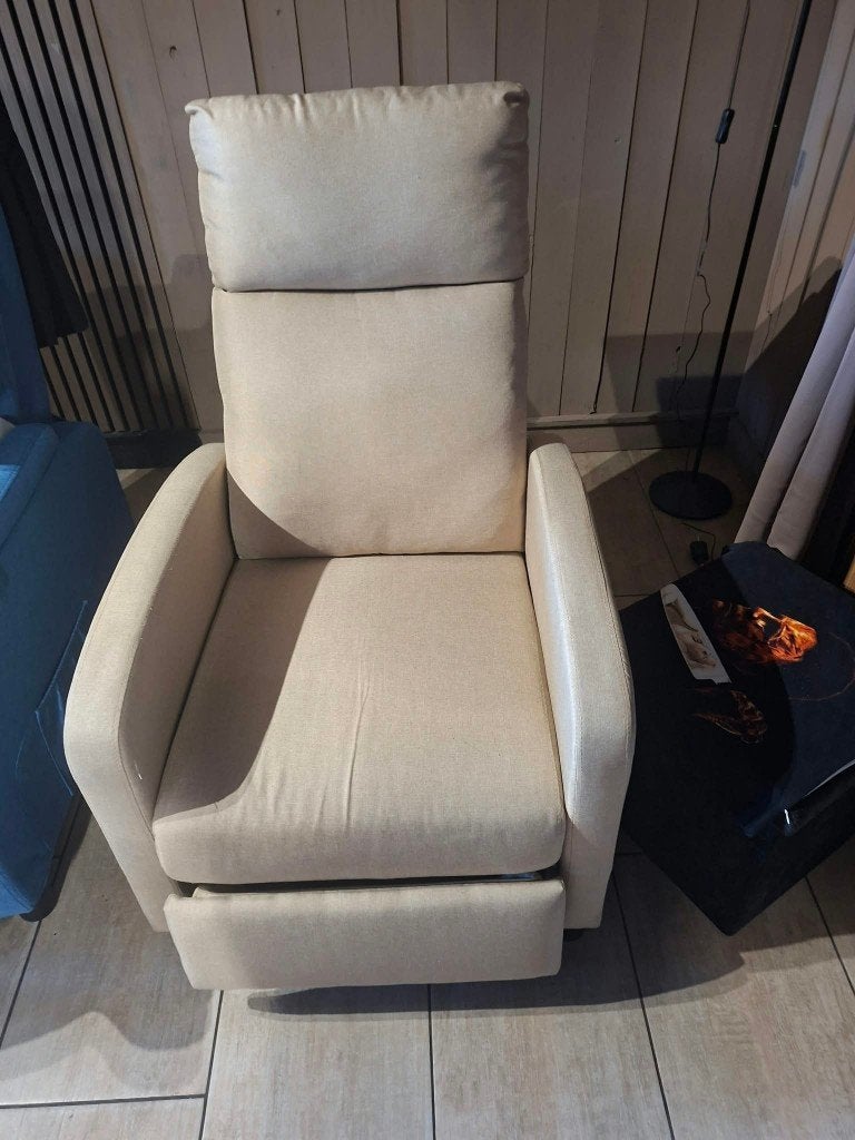 Relaxzetel, Huis en Inrichting, Ophalen, Gebruikt, Stof, 50 tot 75 cm