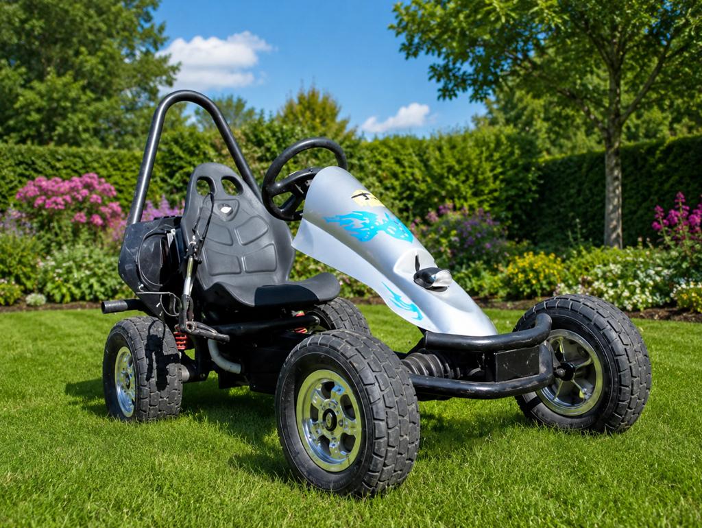 Tcart / Cart / Gokart / Skelter, Kinderen en Baby's, Speelgoed | Buiten | Skelters, Ophalen, Zo goed als nieuw, Berg, Vrijloopautomaat
