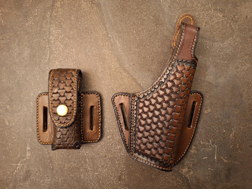 Bruine FN Browning 35 GP holsterset., Sport en Fitness, Schietsport-accessoires, Ophalen, Nieuw