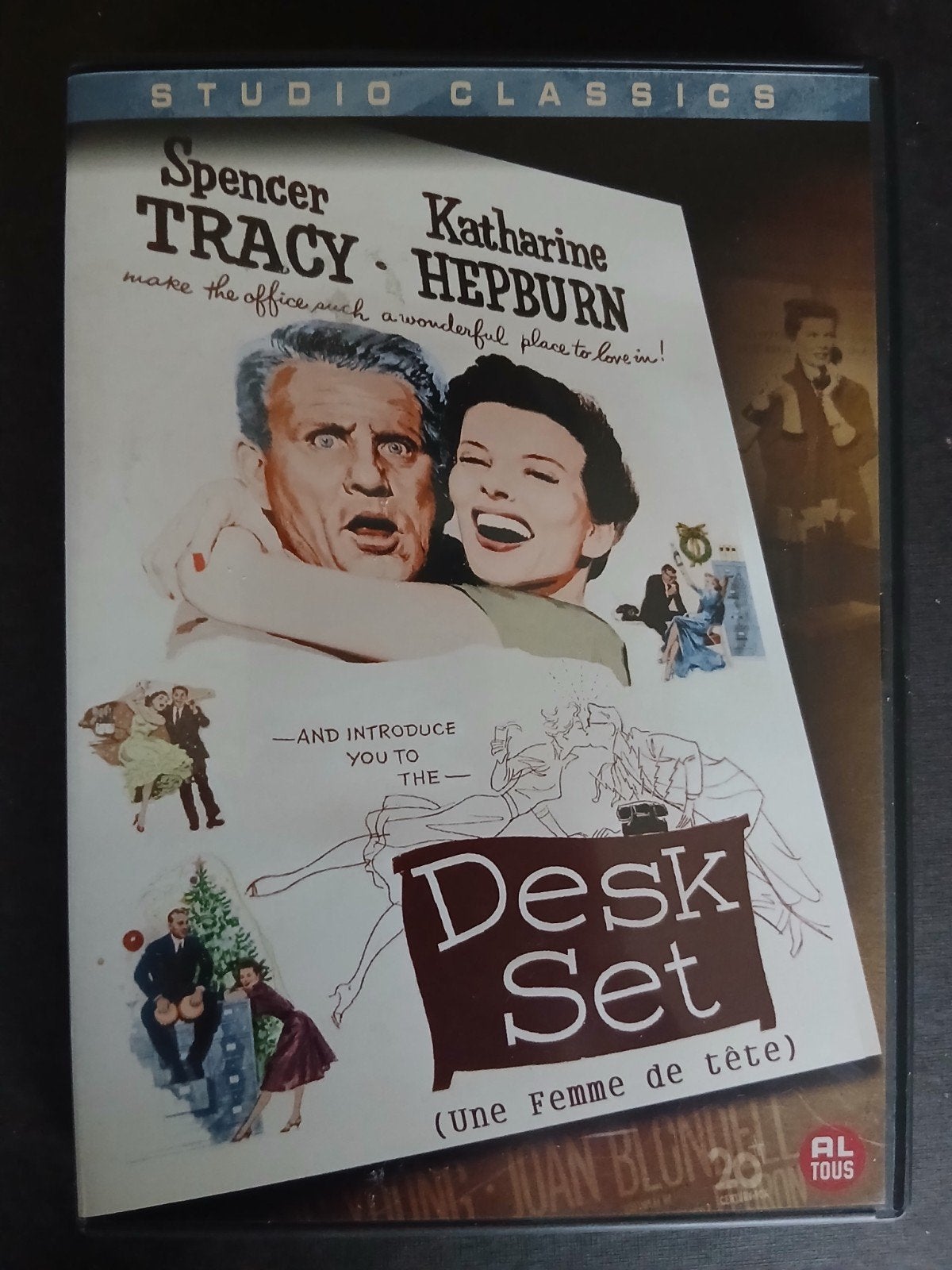 Desk set (1957) Spencer Tracy , Katharine Hepburn, Verzenden, Alle leeftijden, Zo goed als nieuw, Komedie