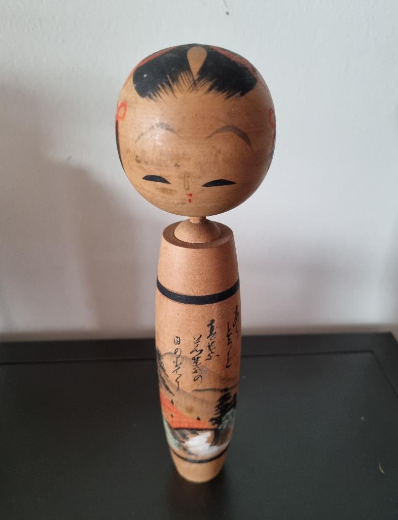La charmante Omiyage Shingata Kokeshi, Antiquités & Art, Art | Art non-occidental, Envoi
