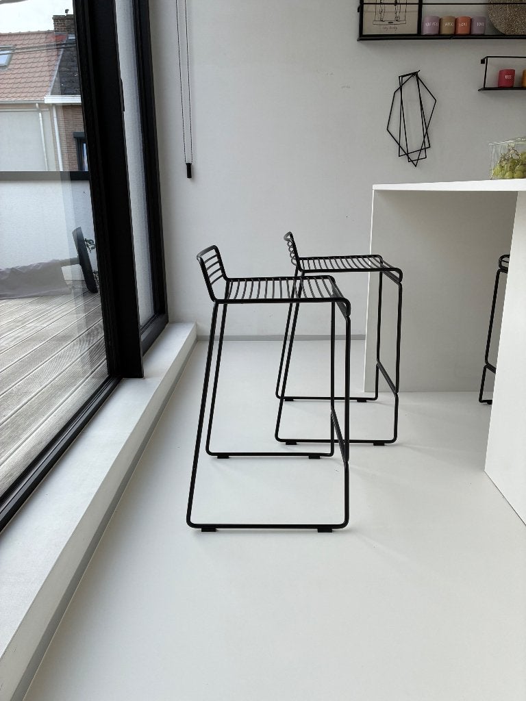 barkrukken Hay, Huis en Inrichting, Barkrukken, Ophalen, Gebruikt, 60 tot 90 cm, Metaal