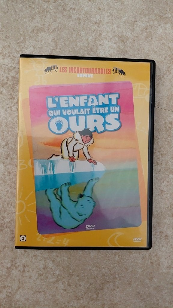 dvd L'enfant qui voulait etre un ours, Ophalen, Gebruikt