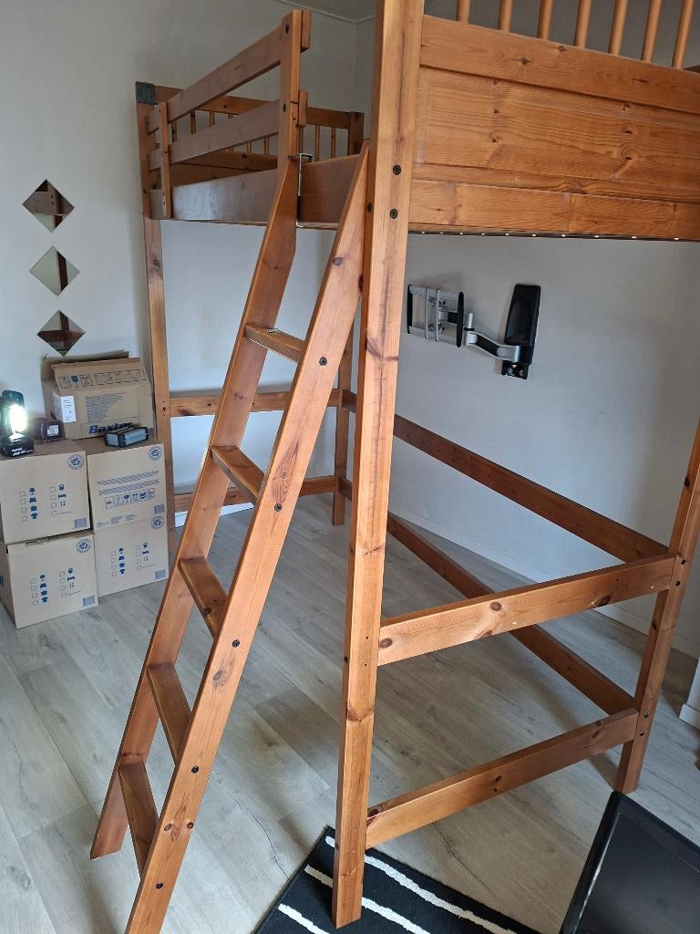 lit en hauteur, Enlèvement, Utilisé, Lit mezzanine