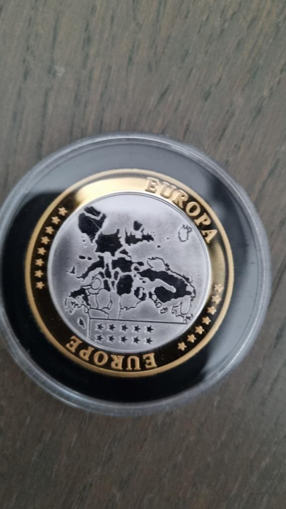 Eerste slag munten van de euro, Postzegels en Munten, Ophalen, Goud