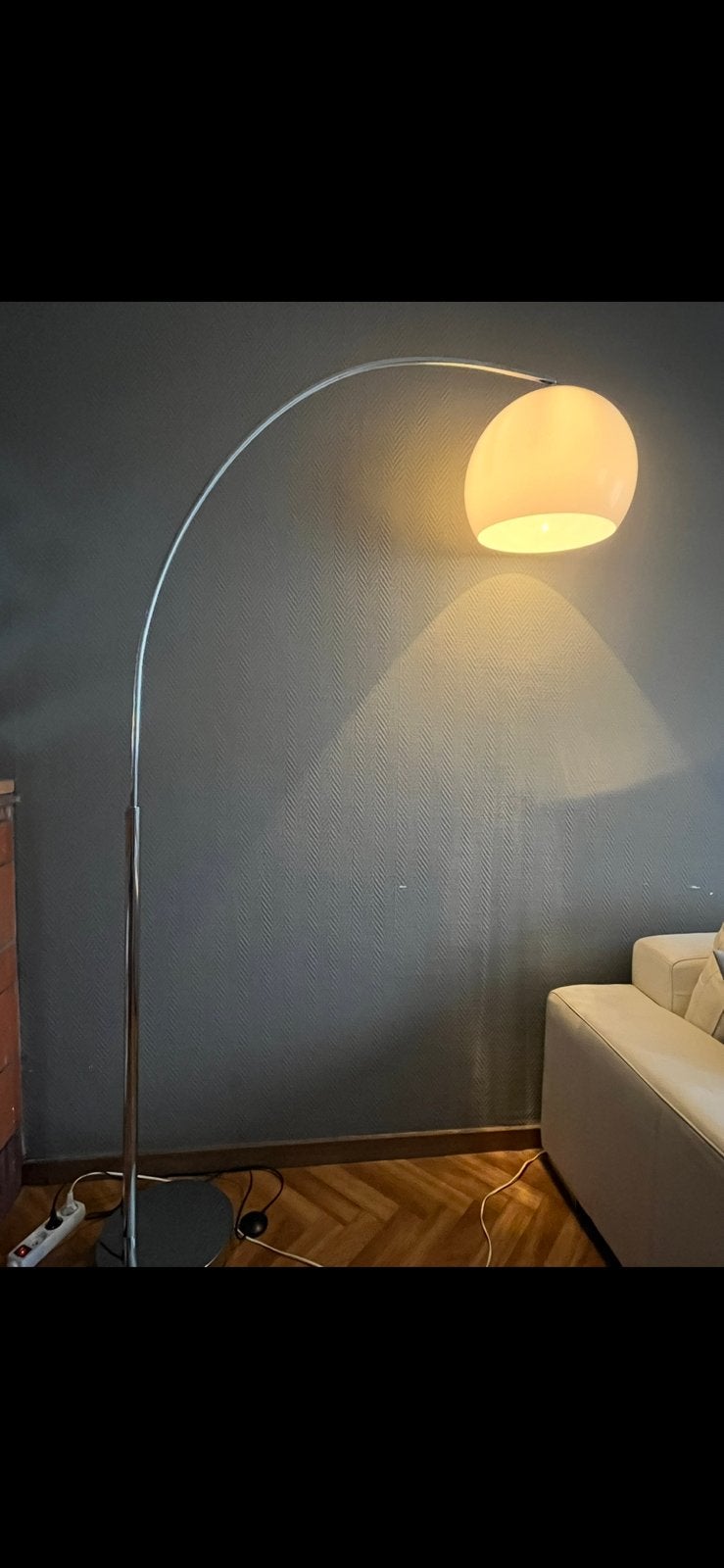 Lampadaire sphère Maison du monde, Enlèvement, Utilisé