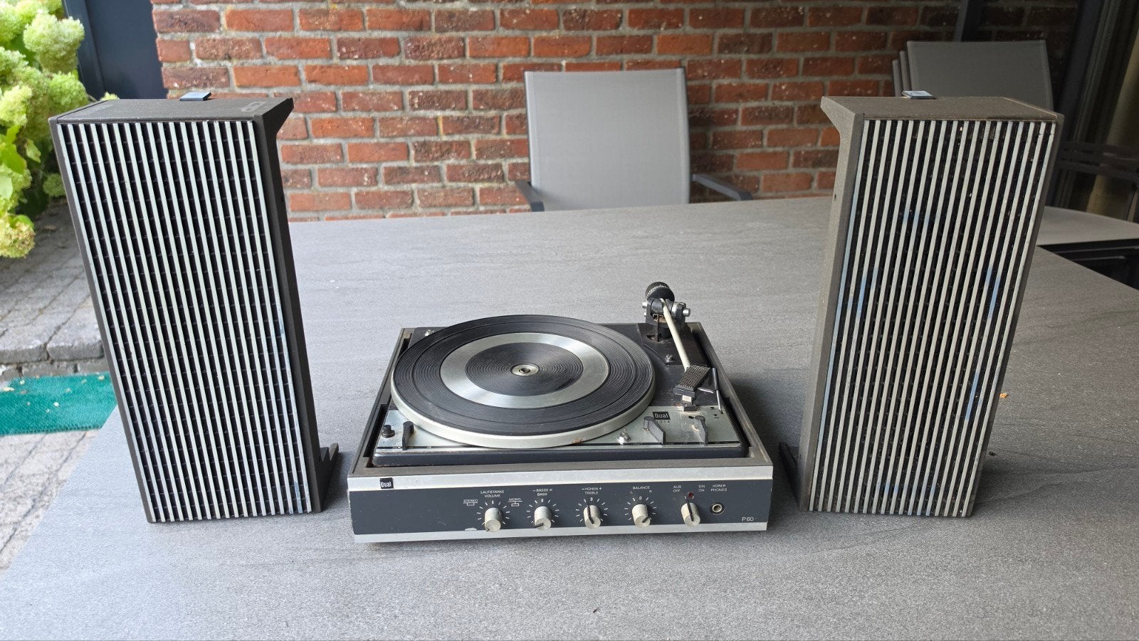 Dual P60, Audio, Tv en Foto, Platenspelers, Niet werkend, Platenspeler, Dual, Pitch-regelaar, Automatisch, Ophalen