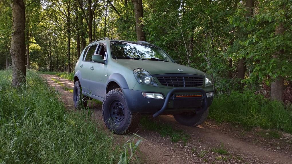 Overland Rexton RX270 xdi || LICHTE VRACHT, Achat, Cruise Control, Noir, Particulier