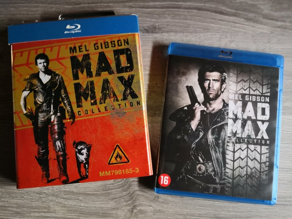 Mad Max trilogie op blu-ray in mooie metalen tin, Ophalen of Verzenden, Engels, Blu-ray, Nederlands