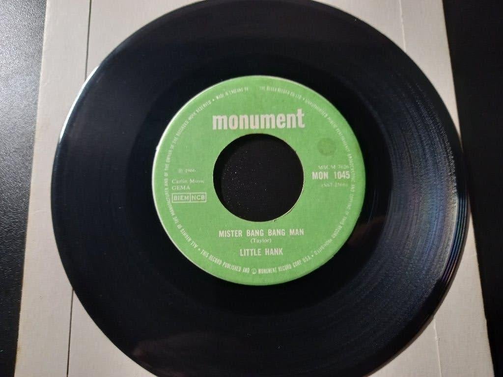 Little Hank – Mister Bang Bang Man -  ' 7 Popcorn Soul, 7 inch, Comme neuf, Housse de protection extérieure, Autres types