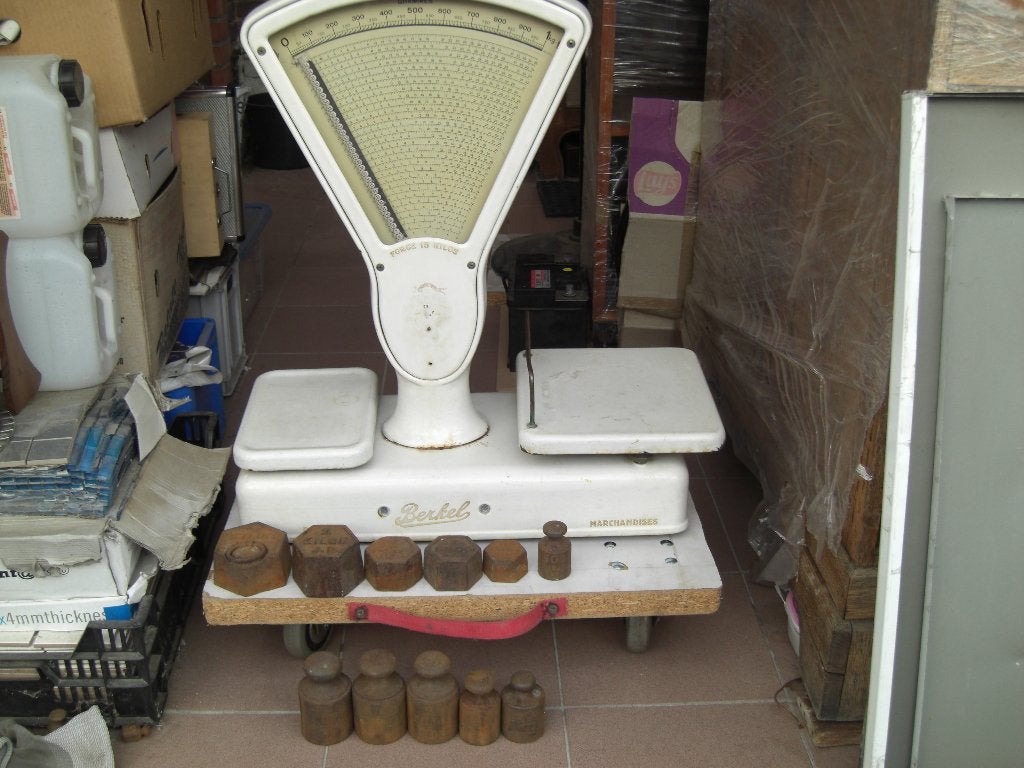 Berkel-schaal 1928, Ophalen