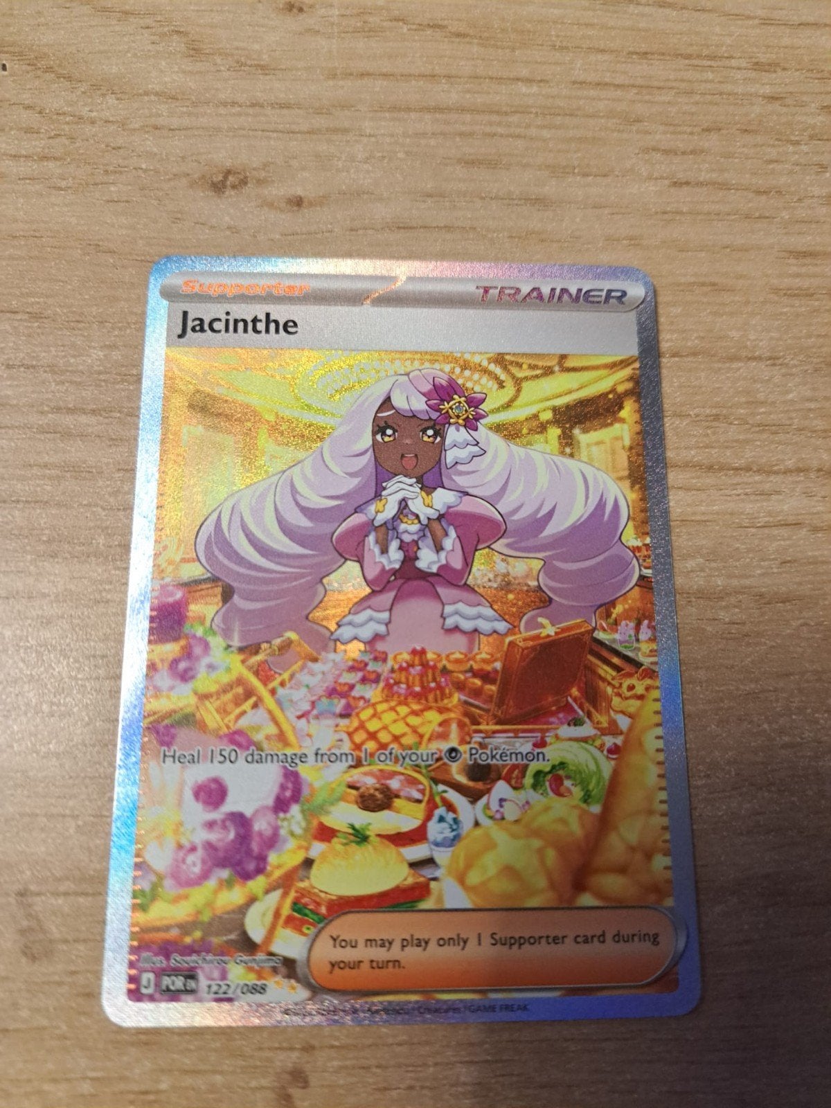 Jacinte 122/088, Ophalen
