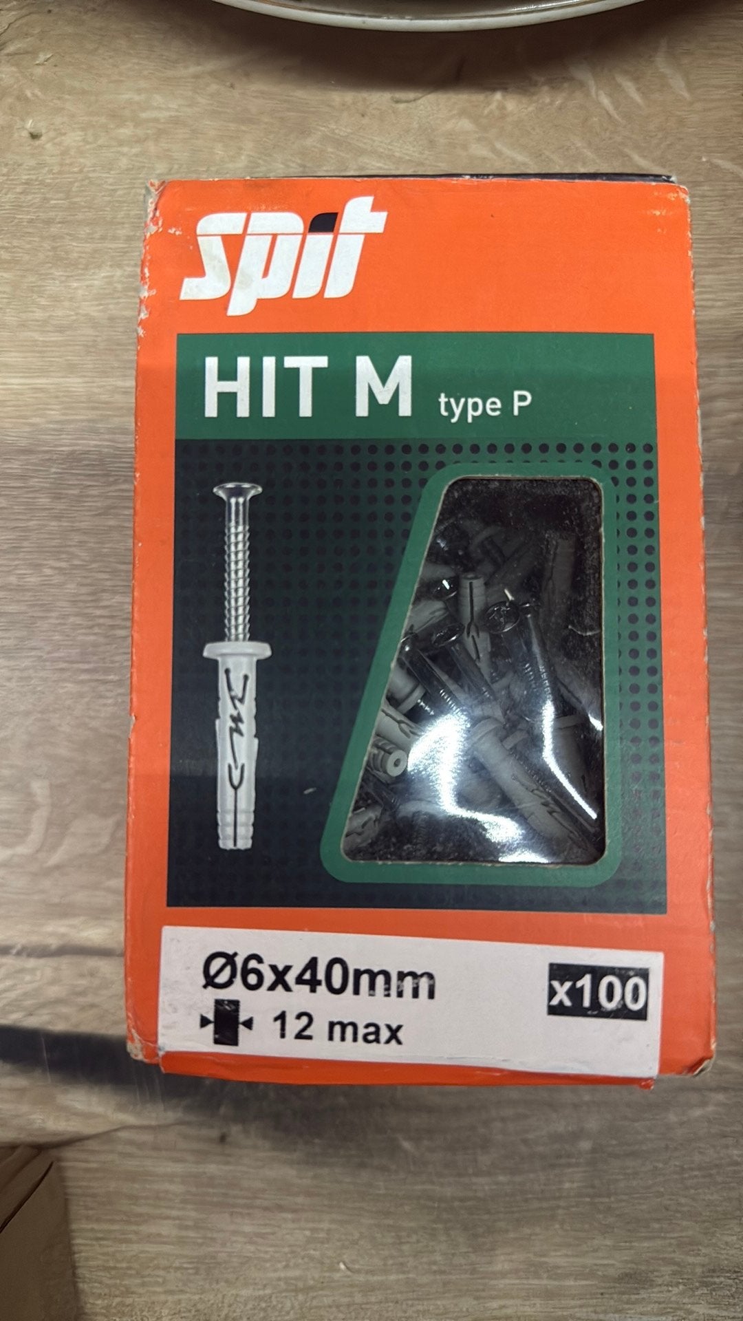 Spit HIT M type - 6x40, Enlèvement ou Envoi, Neuf