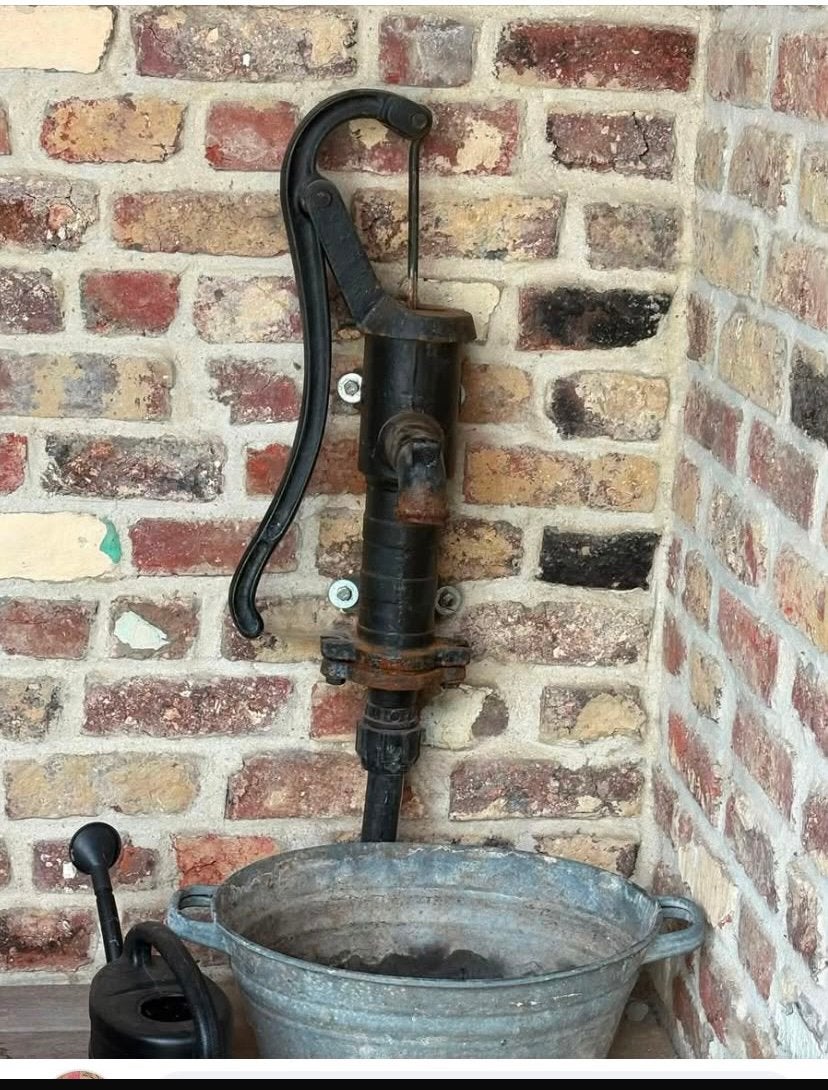 Waterpomp, Ophalen, Gebruikt