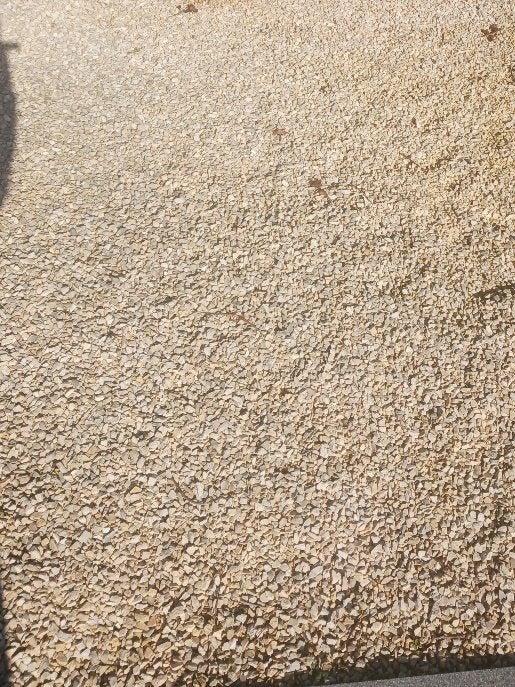 Siergrind, Tuin en Terras, Ophalen, Zo goed als nieuw, Oranje, Kei