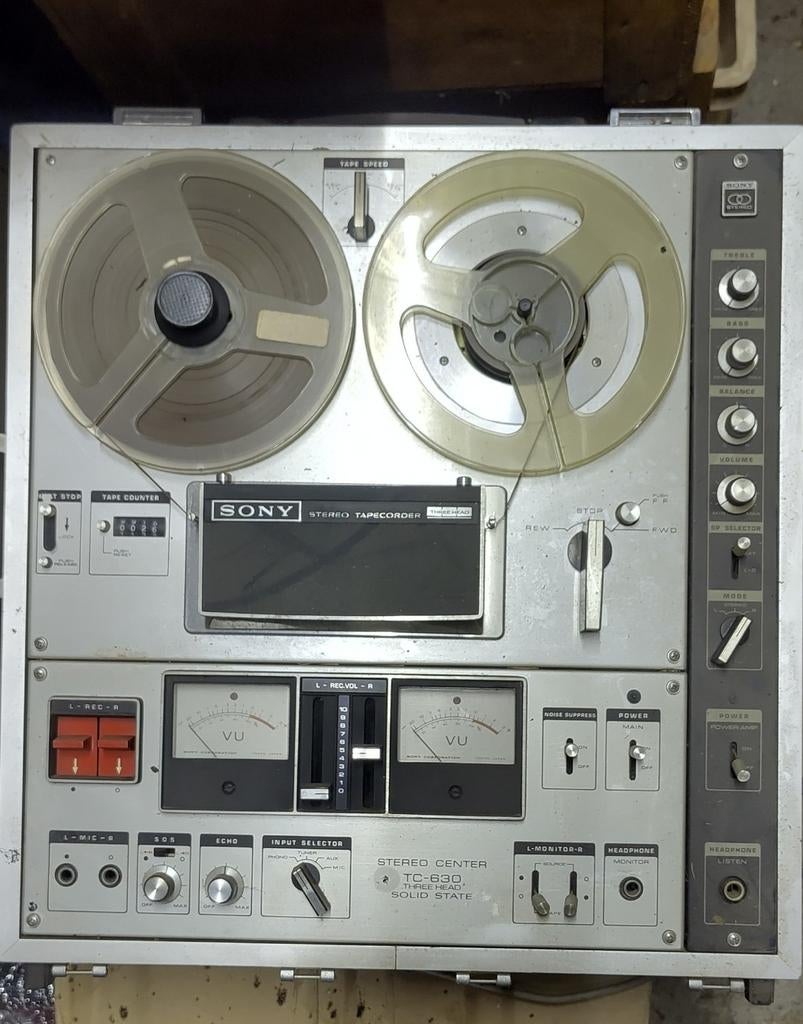 Magnétophone Sony TC-630, TV, Hi-fi & Vidéo, Enlèvement, Magnétophone