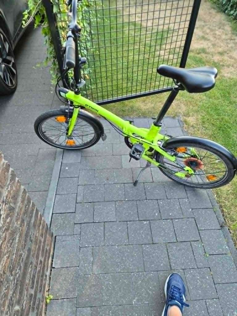 vouwfiets BTWIN Fold, Ophalen, Gebruikt