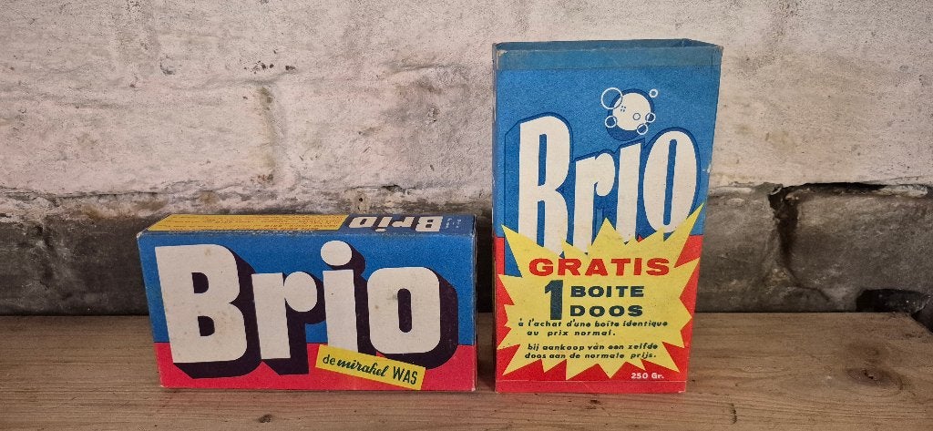 Oude winkel verpakking Brio, Ophalen of Verzenden, Gebruikt, Verpakking