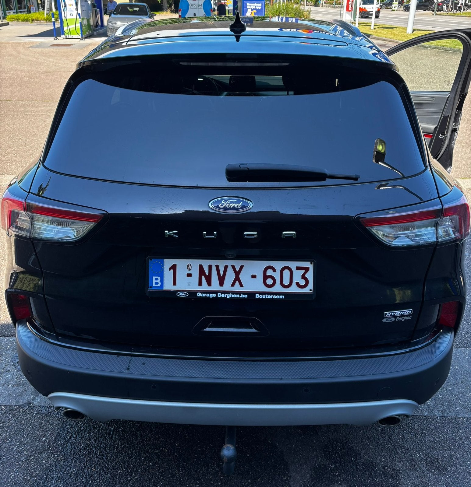 Ford Kuga 2.5L FHEV - Automaat - Full option, Autos, Achat, Entretenue par le concessionnaire, Noir, 5 portes